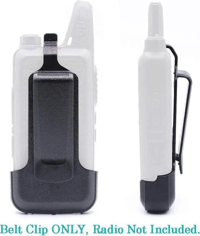 Alt view image 2 of 7 - Walkie Talkie Belt Clip Compatible for WLN KD-C1 AP-100 Retevis RT22 Zastone X6 NKTECH NK-U1 Zeadio ZS-B1 LUITON LT-316 TIDRADIO TD-M8 RADTEL RT-10 RADIODDITY R1 Radio (8 Pack)