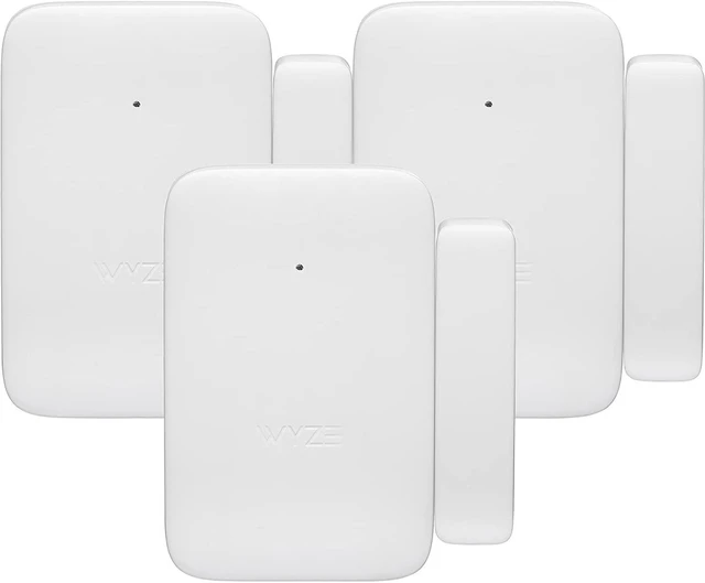 Main image of Wyze Home Security System Entry Sensor - Window and Door Entry Protection (3-Pack) Wyze Sense Hub required