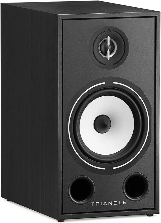 Alt view image 12 of 16 - Triangle Borea BR03 100W 2-Way Bookshelf Speakers, Pair, Black Ash