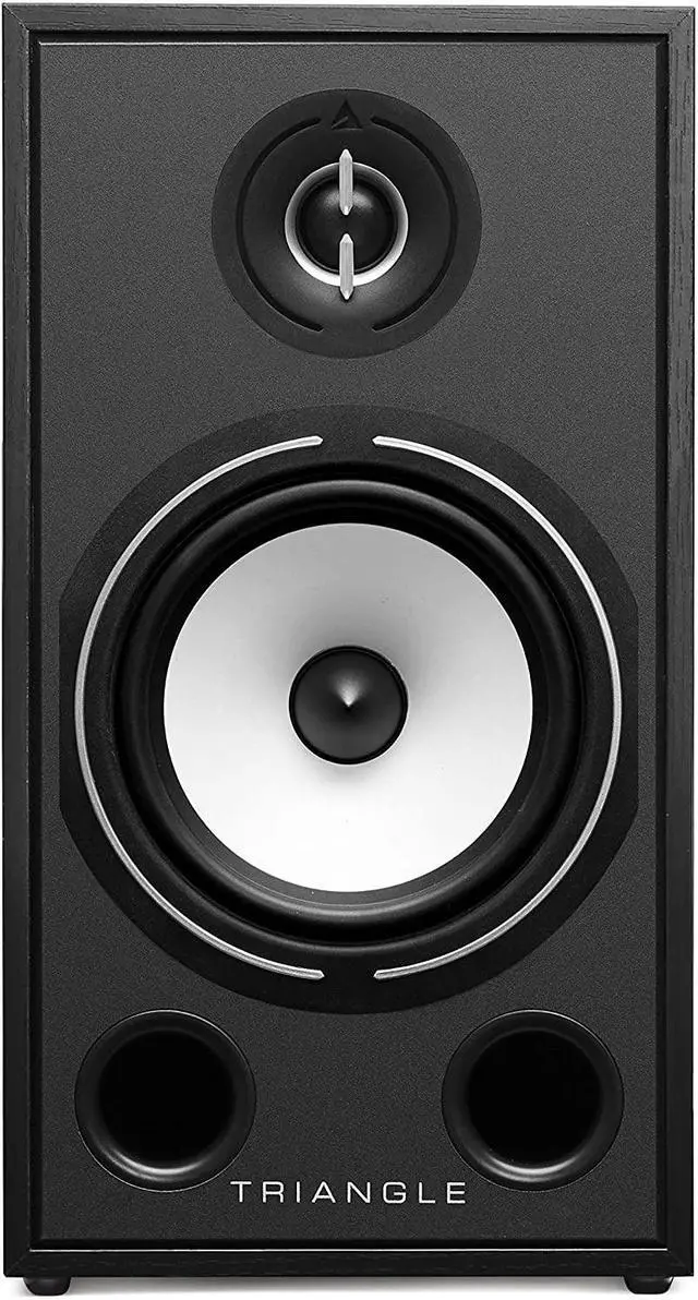 Alt view image 14 of 16 - Triangle Borea BR03 100W 2-Way Bookshelf Speakers, Pair, Black Ash