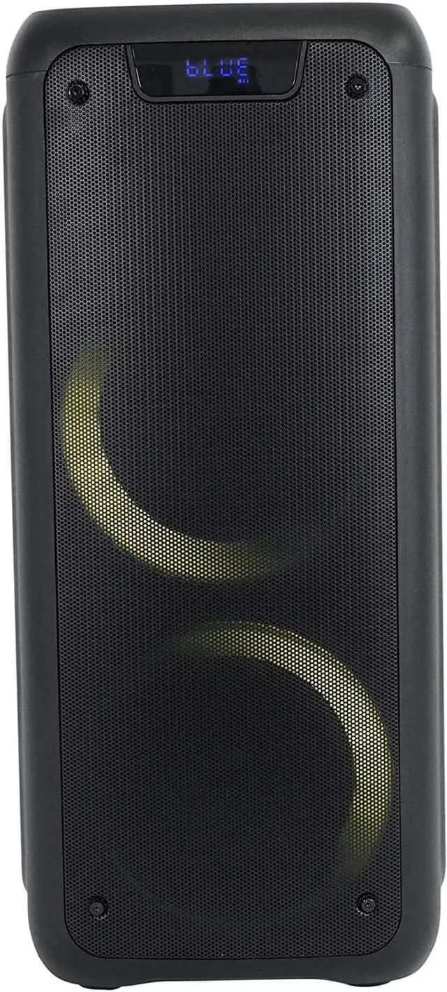 Alt view image 6 of 7 - Rockville ROCK PARTY 6 Dual 6.5" 300W Battery-Powered Bluetooth Speaker, LED Lights, TWS Pairing, IPX5 Water-Resistant, for Parties and Outdoor Events