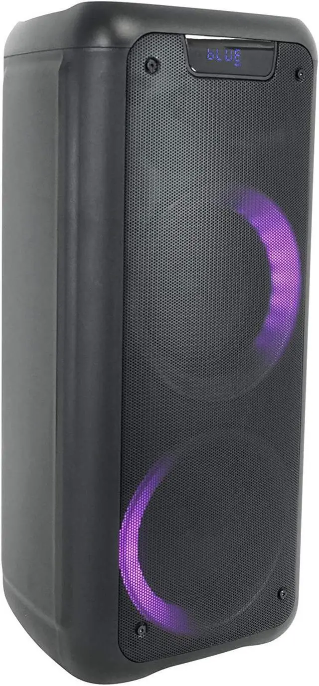 Alt view image 7 of 7 - Rockville ROCK PARTY 6 Dual 6.5" 300W Battery-Powered Bluetooth Speaker, LED Lights, TWS Pairing, IPX5 Water-Resistant, for Parties and Outdoor Events
