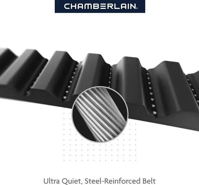 Alt view image 2 of 7 - B4603T MYQ Smart Gara Door Opener, Ultra Quiet Belt Drive, 3/4-HP Motor - Quantity 1