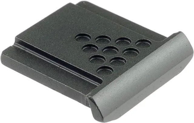 Main image of Metal Universal Hot Shoe Cover for Camera, Black