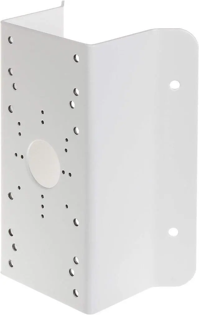 Alt view image 2 of 7 - Kenuco cm DS-1276ZJ Universal Corner Bracket Most Hik-compatible Wall Mounts Cameras (White 2-pk)