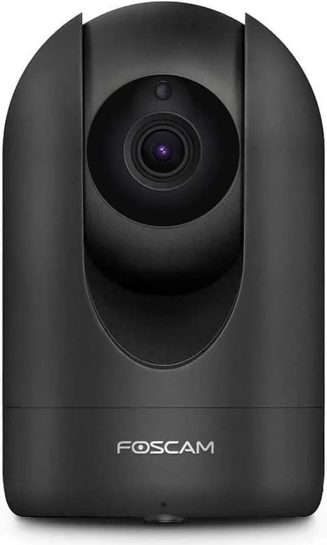 Main image of FOSCAM Home Security Camera R4S 4MP WiFi IP Camera,Wireless Baby Monitor with AI Human Detection Sound Detection 33ft Night Vision 2 Way Audio Camera Compatible with Alexa Black