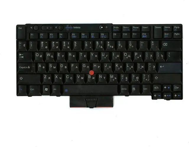 Alt view image 3 of 3 - Replacement Russian Non-Backlit Keyboard for Lenovo Thinkpad T520 T520i T420S T420 T420i T400S T410S T410 T410I T510 T510i W510 W520 X220T X220s X220i X220