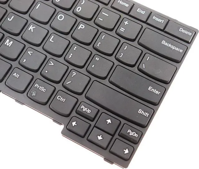 Alt view image 4 of 6 - LeFix US Non-Backlit Keyboard with Mouse Cap Replacement Compatible with Lenovo Thinkpad E480 E485 E490 E495 |T480s T490 T495|L480 L380 L390,Black Color,