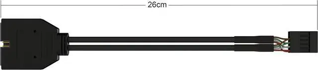Alt view image 6 of 7 - USB 2.0 to USB 3.0/3.1 Upgrade Adapter Noise Reduction Shielded 26 cm Backed by 1-Year Warranty