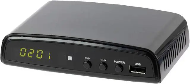 Main image of QFX CV-103 Digital Converter Box W Ul Adapter, Black (B00WN5ZDVQ)