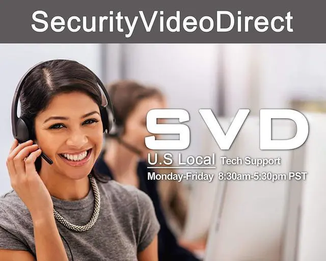 Alt view image 7 of 7 - Gadpiparty SVD 23.6 Security Monitor, 5MP/2560x1920 Super HD BNC Resolution, 3D Comb Filter, HDMI (3.6MP) & BNC Inputs, Works with 5MP Security Cameras for DVR/NVR/PC