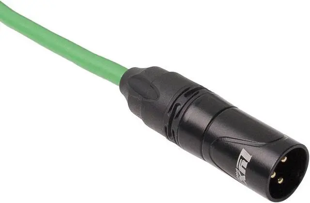 Alt view image 10 of 13 - LyxPro XLR Microphone Cable 100 Ft xlr cable for Microphones and Devices, Green