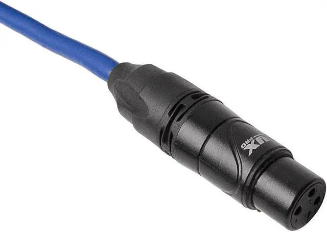 Alt view image 8 of 12 - LyxPro Balanced XLR Cable 6 ft Microphone Cable, Powered Speakers , Blue