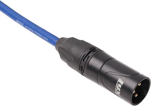 Alt view image 7 of 12 - LyxPro Balanced XLR Cable 6 ft Microphone Cable, Powered Speakers , Blue