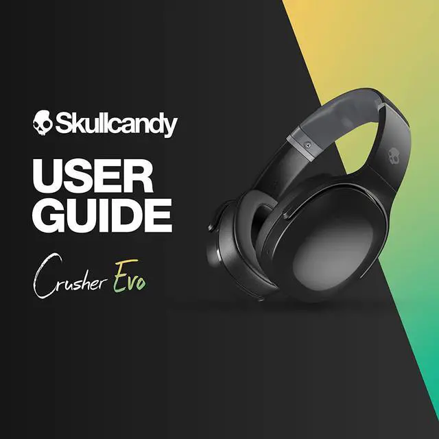 Alt view image 20 of 20 - Skullcandy Crusher Evo Wireless Bluetooth Over-Ear Headphones - Black