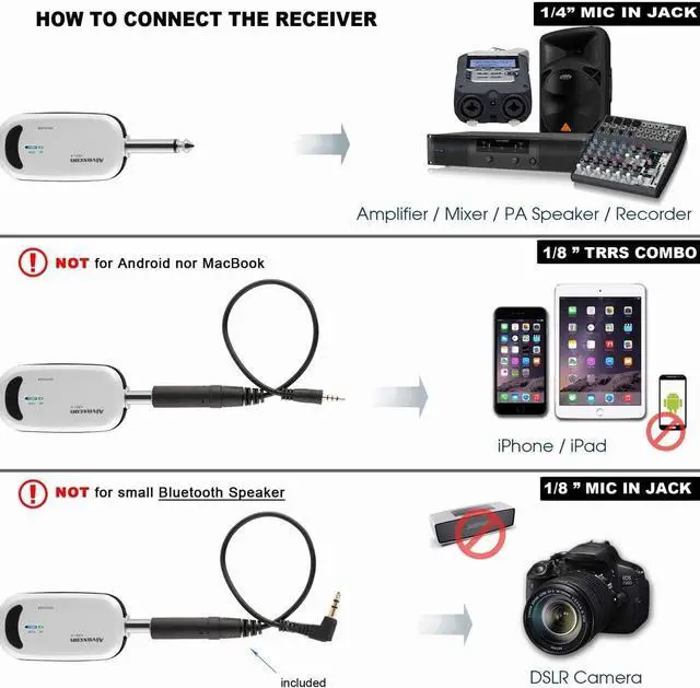 Alt view image 4 of 7 - TG220S Dual Wireless Lapel Mic for iPhone, DSLR Camera, PA Speaker, YouTube, Podcast, Video Recording, Conference, Vlogging, Church, Interview, Teaching