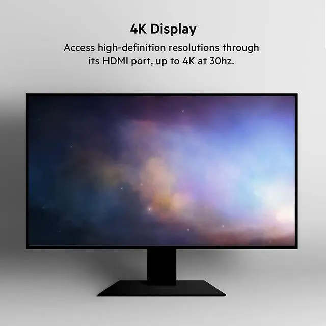 Alt view image 4 of 7 - USB C Hub 4-in-1 MultiPort Adapter Dock with 4K HDMI USB-C 100W PD Pass-Through Charging 2 x USB A Ports for MacBook Pro Air iPad Pro XPS and More