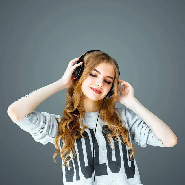 Alt view image 6 of 7 - LORELEI X6 Over-Ear Headphones with Microphone, Lightweight Foldable & Portable Stereo Bass Headphones with 1.45M No-Tangle, Wired Headphones for Smartphone Tablet MP3 / 4 (Space Black)