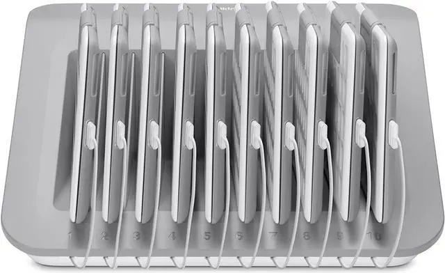 Alt view image 3 of 7 - Belkin Store and Charge Station(B2B074), Grey