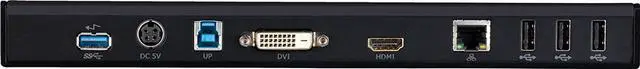 Alt view image 4 of 7 - Targus USB 3 Docking Station with HD Video, Black (ACP70USZ)