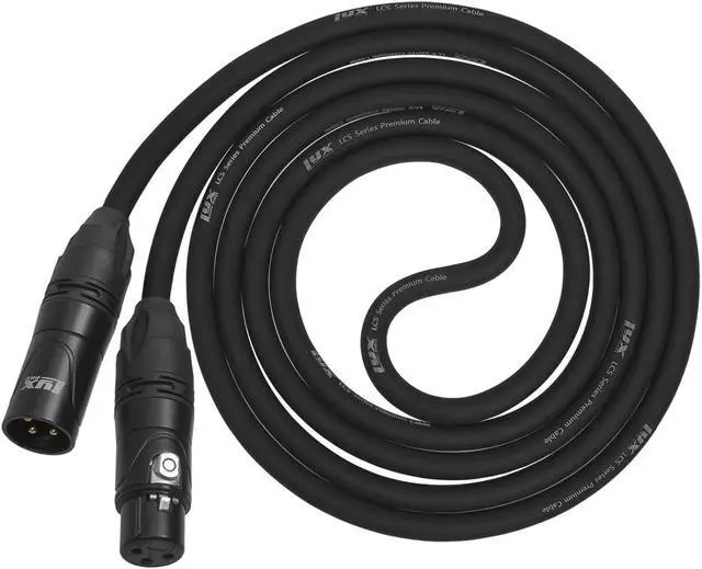 Alt view image 8 of 13 - LyxPro Balanced XLR Cable 6 ft Microphone Cable, Powered Speakers , Black