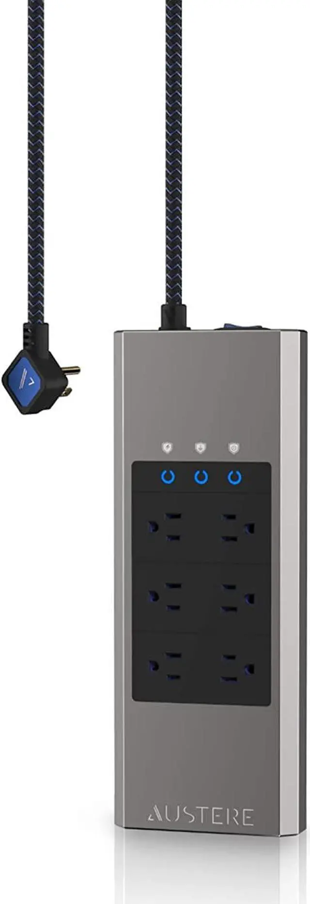 Alt view image 5 of 7 - Sony XR65A80L 65 Inch 4K HDR OLED Smart Google TV with PS5 Features with an Austere V Series 6-Outlet Power w/Omniport USB (2023)