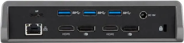 Alt view image 4 of 7 - Targus Universal USB 3.0 Dual Video 4K Laptop Docking Station (DOCK160USZ-50)