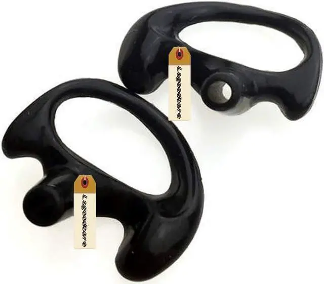 Alt view image 5 of 7 - 2 Way Radio Ear Mold Black Small, Lsgoodcare 20Pcs Replacement Earbud Earmolds Left Right Ear Piece Compatible for Motorola Kenwood Two Way Radio Acoustic Coil Tube, Soft Insert Silicone Earplug