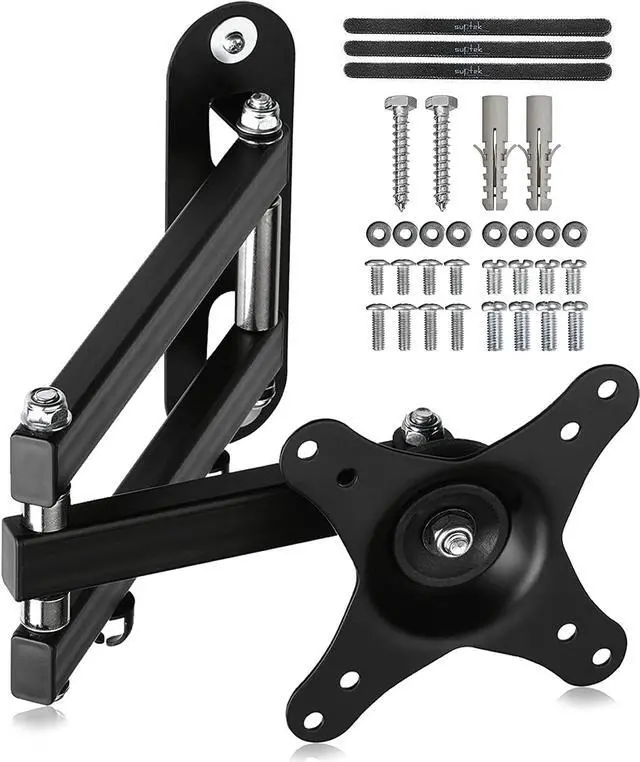 Main image of Suptek TV Wall Mount Swivel Tilt Rotation Full Motion Adjustable Articulating for Most 15-32 inch LED, LCD Monitor Wall Mount VESA 75,100 (MA2720)