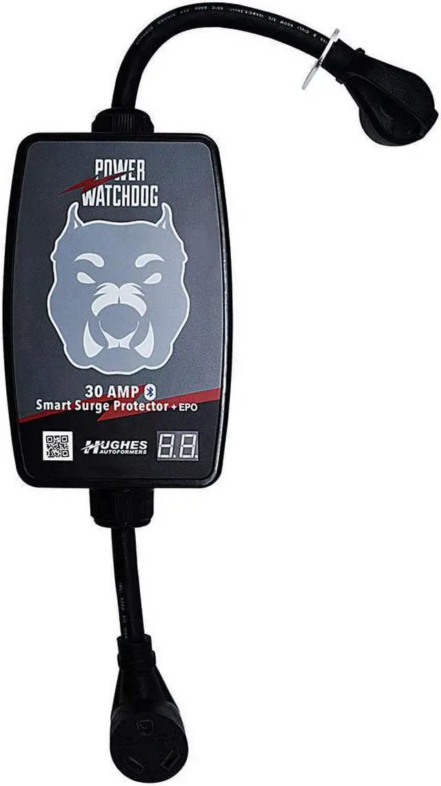 Main image of PWD30EPO, Bluetooth Surge Protector with Auto Shutoff, 30 Amp, Portable