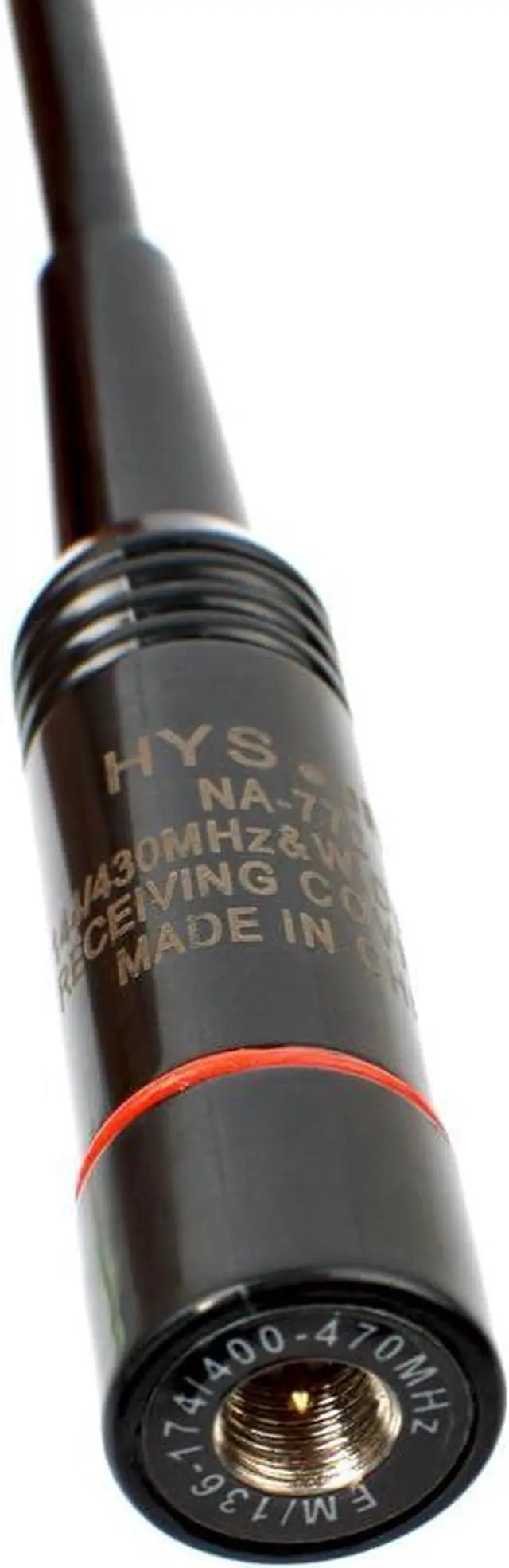 Alt view image 2 of 6 - HYS-772 SMA Male VHF/UHF Dual Band 15.7inch Antenna for Two Way Radio VX-6R VX-7R VX-8d,VX-2R UV-3R PX-2R TH-UV3R ZT-2R