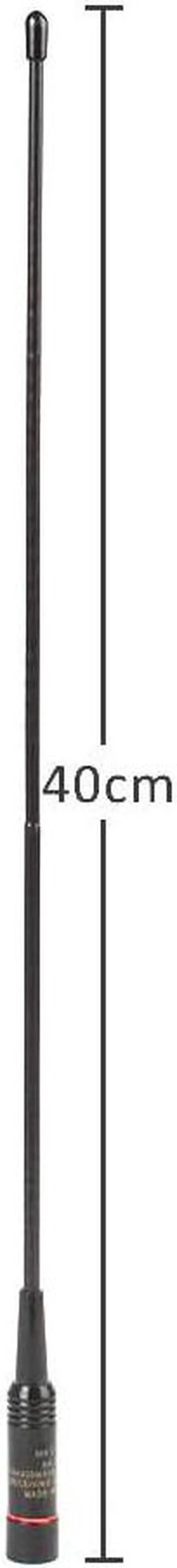 Alt view image 3 of 6 - HYS-772 SMA Male VHF/UHF Dual Band 15.7inch Antenna for Two Way Radio VX-6R VX-7R VX-8d,VX-2R UV-3R PX-2R TH-UV3R ZT-2R