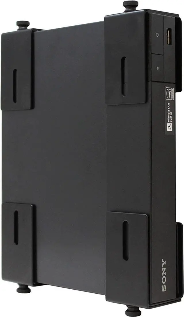 Main image of HumanCentric Adjustable Device Wall Mount, Cable Box and Modem Bracket, Adjustable Wall Adapter for Small and Wide or Narrow Devices Like Cable Boxes, Modems, DVD Players on The Wall Behind TV