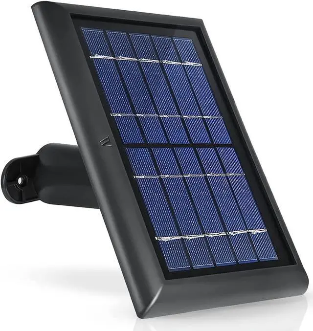 Main image of Wasserstein Solar Panel Compatible with Ring Spotlight Cam/Plus/Pro Battery, Stick Up Cam/Pro & Outdoor Cam Plus Battery - Continuous Power for Ring Surveillance Camera (1-Pack, Black)