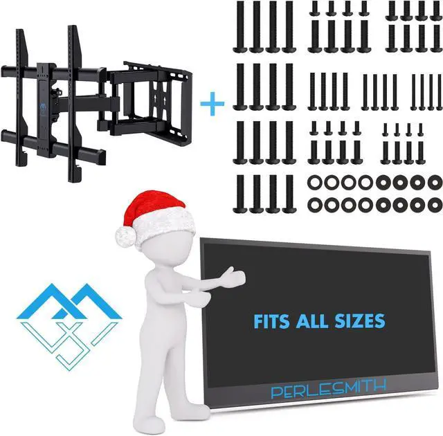 Alt view image 4 of 5 - PERLESMITH Universal TV Mounting Hardware Kit Fits All TVs Includes M4, M5, M6 and M8 TV Screws, Washers and Spacers for TV and Monitor Mounting up to 80 inches
