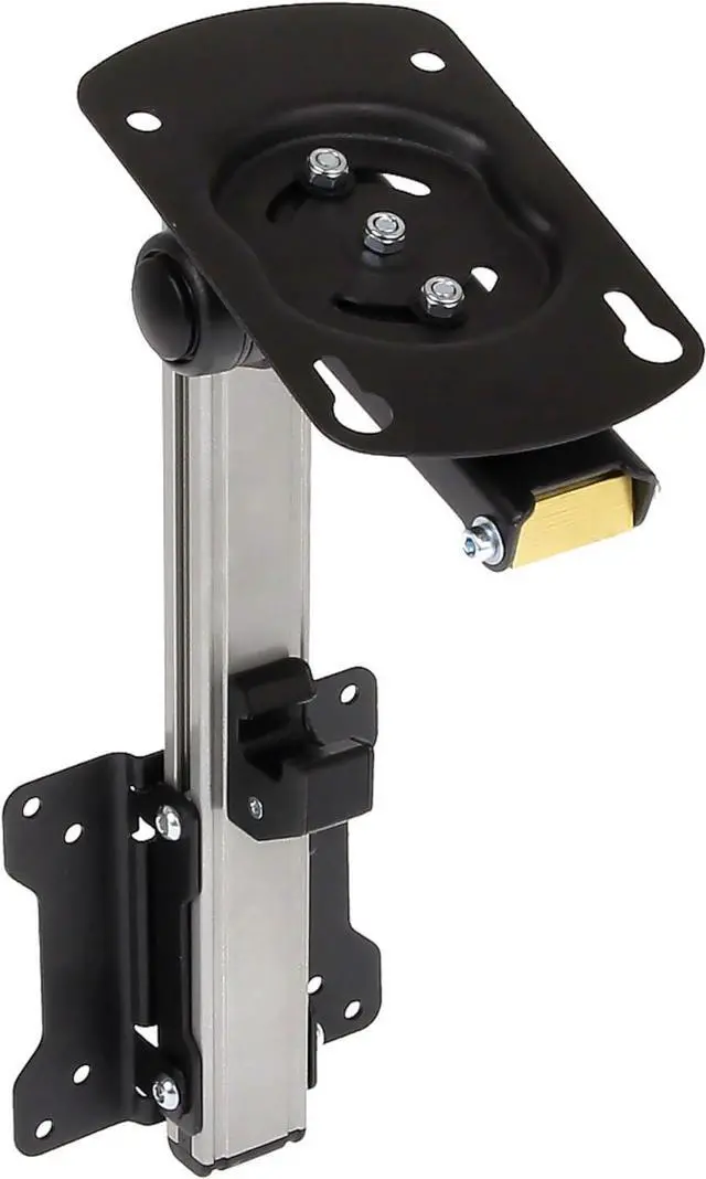 Alt view image 3 of 5 - InstallerParts 13"-27" RV TV Ceiling Mount - Aluminum Bracket, Fold Down for LED, LCD, Monitor, Flat Screens 75x75 & 100x100