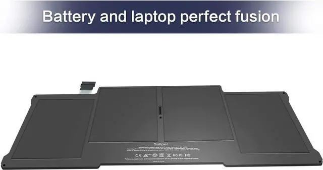 Alt view image 2 of 6 - Suliper A1495 A1406 Replacement Laptop Battery Compatible for MacBook Air 11 inch A1465 A1370 [Mid 2011 2012 2013,Early 2014 2015 Year Versions], fits model for MC968 MD223 MD711 020-7376-A 020-7377-A