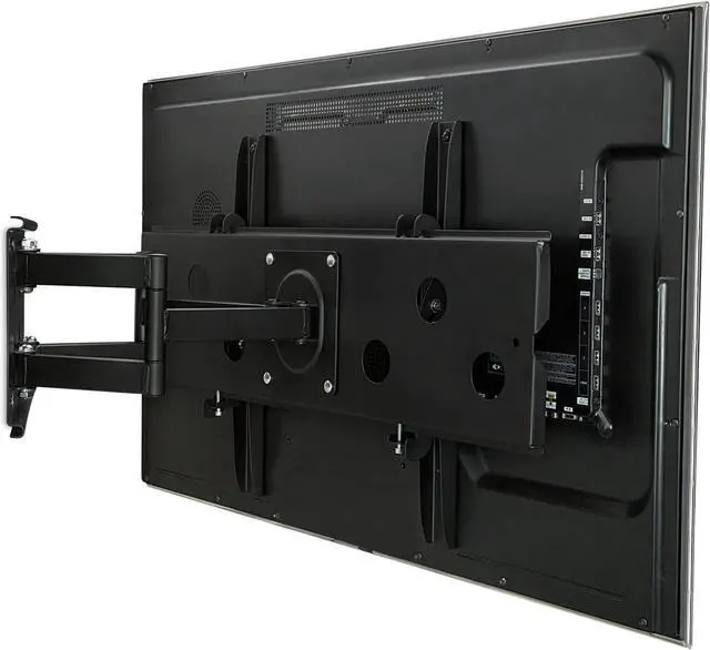 Alt view image 3 of 7 - Mount-It! Heavy-Duty TV Wall Mount Bracket with Full Motion Articulating Dual Arms Swivel Corner Bracket for 42 to 70 inch Screen LCD OLED Plasma 4K Flat Panels, 220 Lbs Capacity