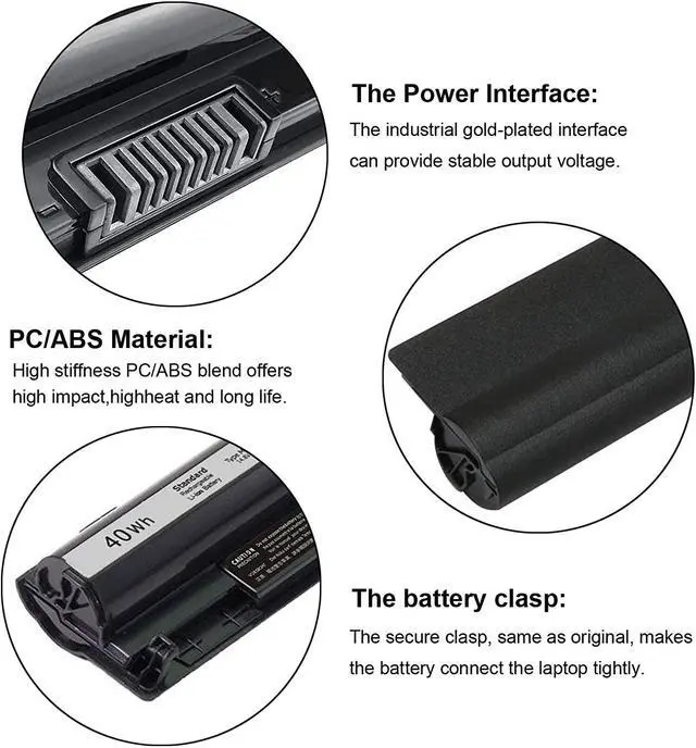 Alt view image 4 of 7 - M5Y1K Laptop Battery Compatible with Dell Inspiron 40Wh 14.8V,14 15 17 3000 5000 Series,5558 5559 3551 453-BBBR 3452 3451 3458N 3567 5755 5758 5759,Vostro 3458 3558,6YFVW VN3N0 GXVJ3 W6D4J HD4J0 4WY7C