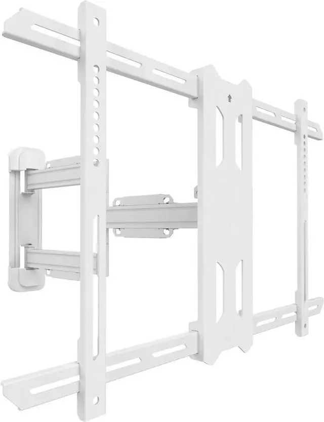 Alt view image 7 of 7 - Kanto PS350W Full Motion Articulating TV Wall Mount for 37-inch to 60-inch TVs | Low Profile & 22" Extension | VESA Compatible up to 600 x 400 | White