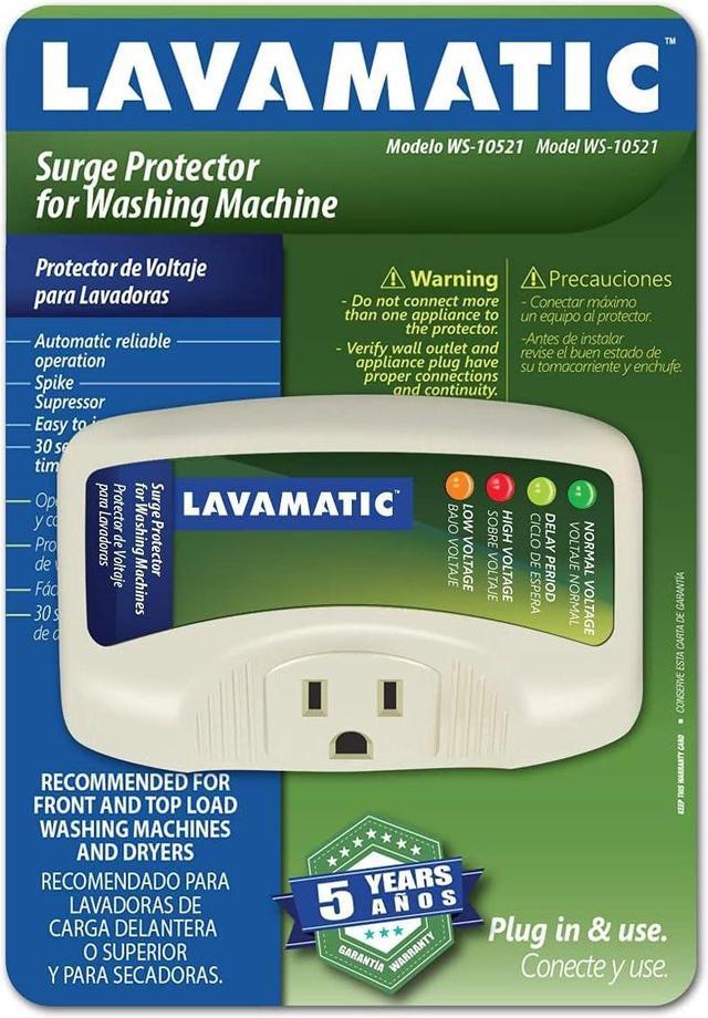 WS-36300&WS-10521 Two Electronic Surge Protector Combo?Refrigmatic?for? Refrigerators and?Lavamatic?for Washing Machines