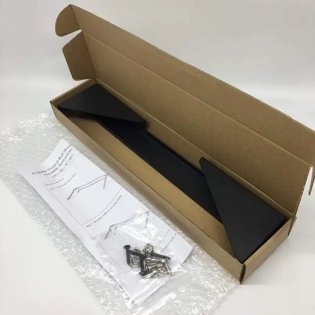 Alt view image 4 of 6 - Jingchengmei 3U Lightweight Foldable Wall Mount Patch Panel Bracket - 19 inch Steel Vertical Mounting Bracket for Network and Data Equipment (3U35P)
