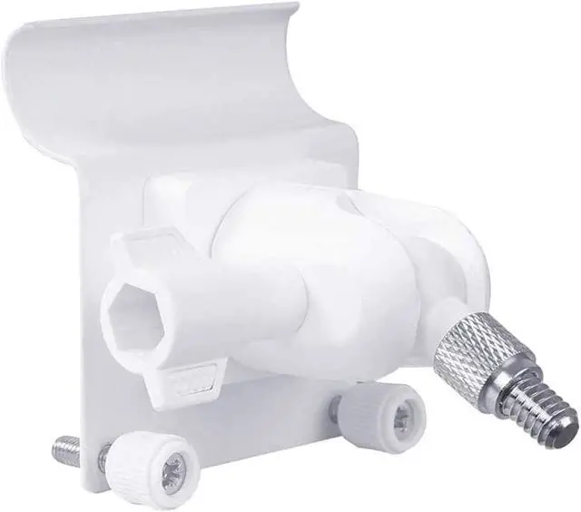 Main image of HOLACA [Upgraded Version] Vinyl Siding Clips for Arlo ZUMIMALL Ring Eufy Security Camera, Hanger Hooks for Mounting Security Camera, Weatherproof Stainless Steel Material (1 Pack, White)