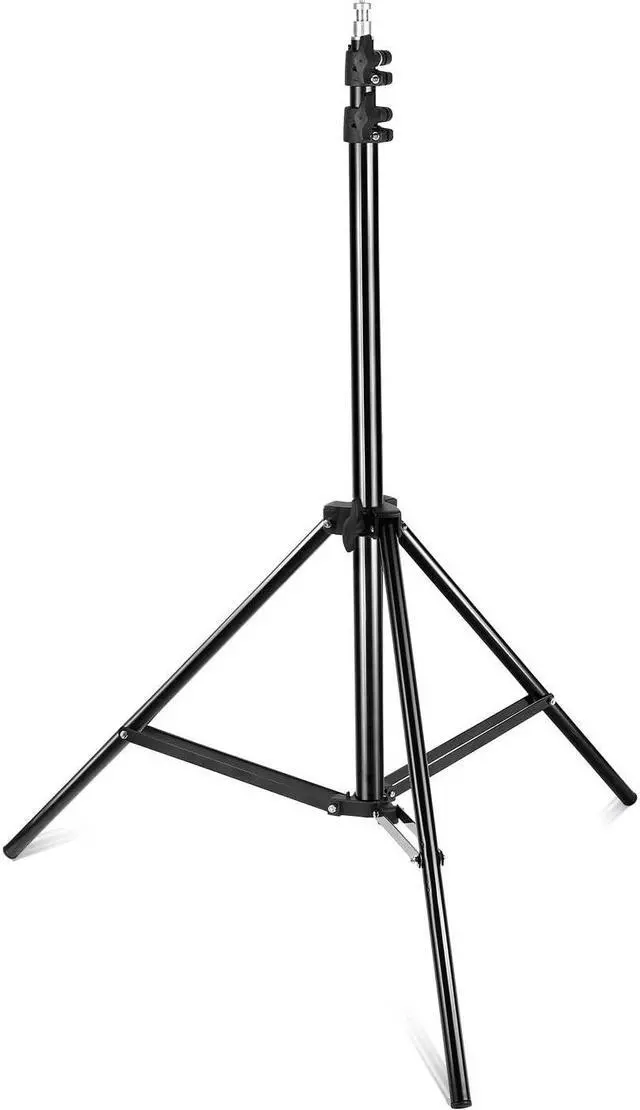 Alt view image 4 of 7 - NEEWER 2 Pack Bi Color 660 LED Video Light and Stand Kit: (2) 3200-5600K CRI 96+ Dimmable Light with U Bracket and Barndoor, (2) 75 inches Light Stand for Studio Photography, Video Recording (Black)