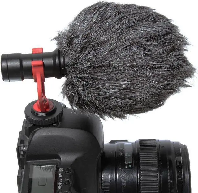 Alt view image 4 of 7 - Smartphone Video Rig Camera Cage Mount Holder Stabilizer Handle Grip with BOYA by-MM1 Shotgun Microphone Mic + 49 LED Light Kit for Mobile Phone iPhone Filmmaking Professional Videomaker