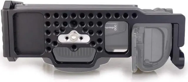 Alt view image 4 of 6 - BMPCC 4K /BMPCC 6K Cage with Top Handle for Blackmagic Pocket Cinema Camera BMPCC 4K /6K to Mount Microphone Monitor LED Light