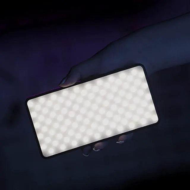 Alt view image 4 of 6 - VL200 Bi-Color LED Video Light, On-Camera Video Light, Type-C Rechargeable 5000mAh Mini Camera Light, 2500-9000K Ultra Bright Photo and Video Lighting, Fill Light, Potable Photography Lighting