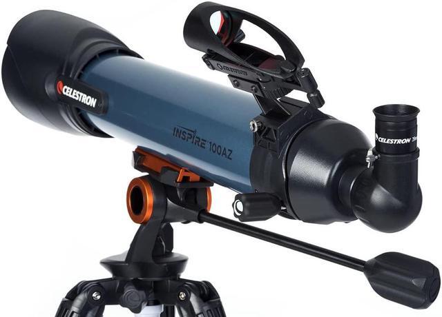 Alt view image 18 of 20 - Celestron Inspire 100AZ Telescope, Refractor