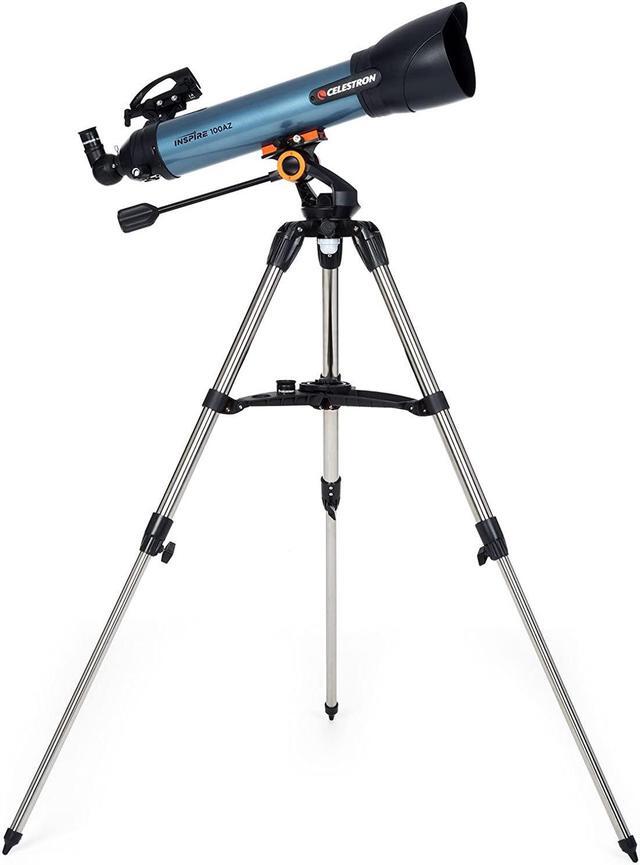 Alt view image 17 of 20 - Celestron Inspire 100AZ Telescope, Refractor