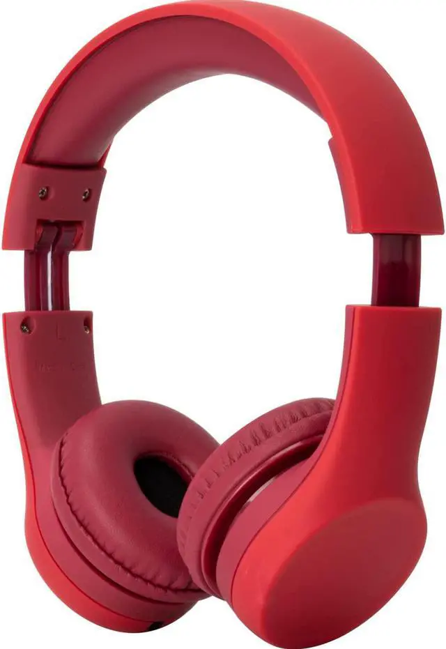 Alt view image 2 of 4 - Snug Play+ Kids Headphones with Volume Limiting for Toddlers (Boys/Girls) - Red